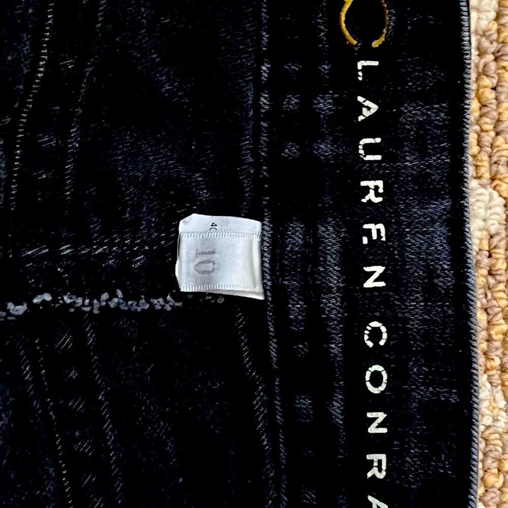 Laren Conrad bootcut black wash jeans